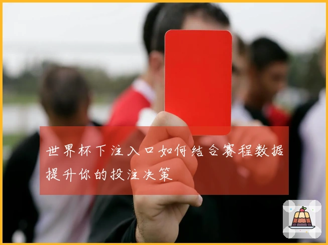 世界杯下注入口如何结合赛程数据提升你的投注决策