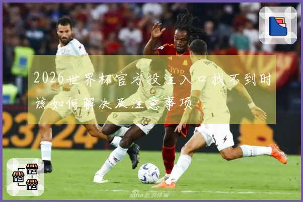 2026世界杯官方投注入口找不到时该如何解决及注意事项